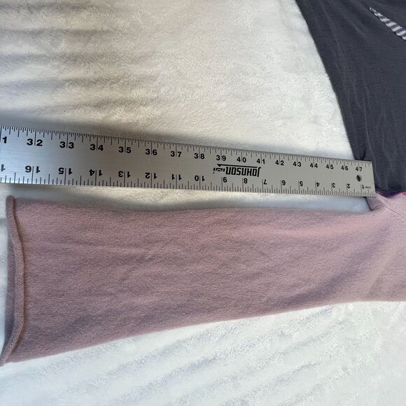 VonksArt Boho Chic Patchwork Long Sleeve Midi Dress One Of A Kind Art To Wear - Picture 7 of 10